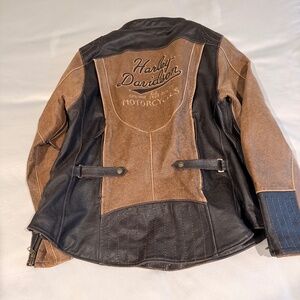 Harley Davidson Leather Motorcycle Jacket